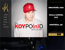 Tablet Screenshot of jokoy.com